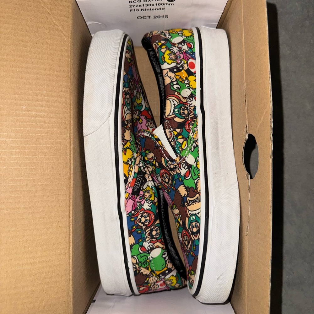Vans Super Mario Slip-Ons